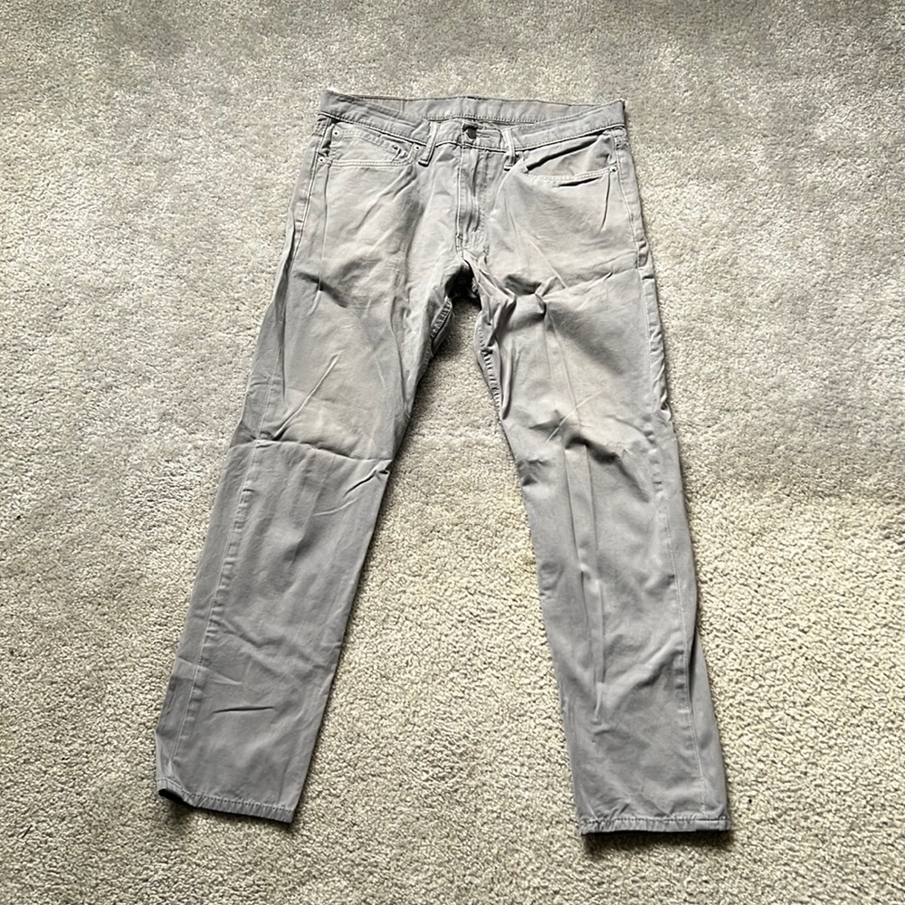 LEVI’S 502 Gray Jean Pants 34/34